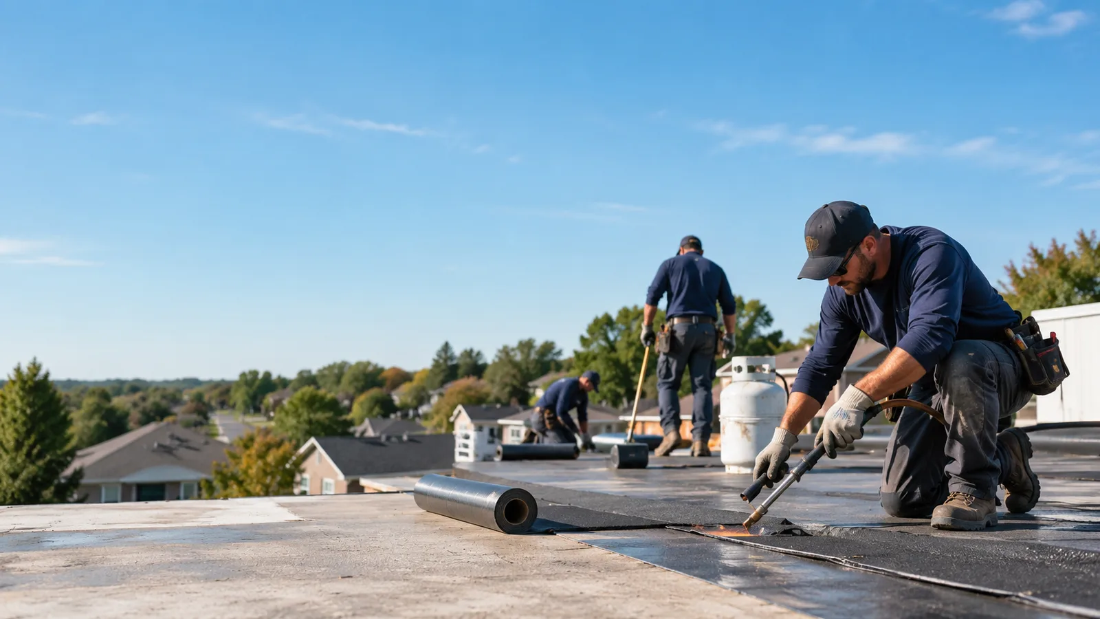 Flat Roof Leak Repair providers in Morley, IA